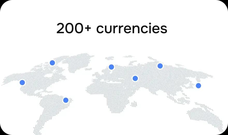 Local or global,
spend with ease