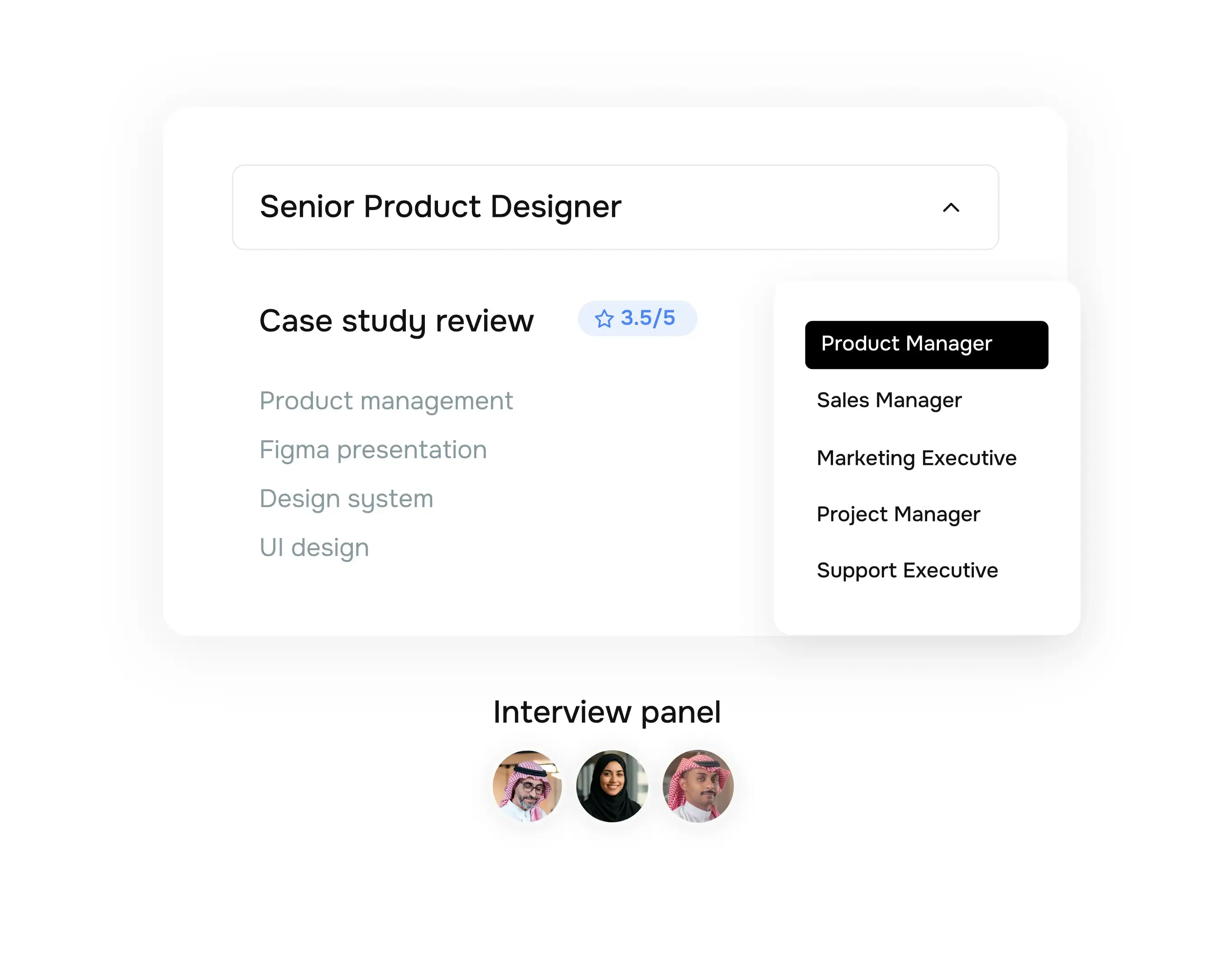 Run role-specific assessments