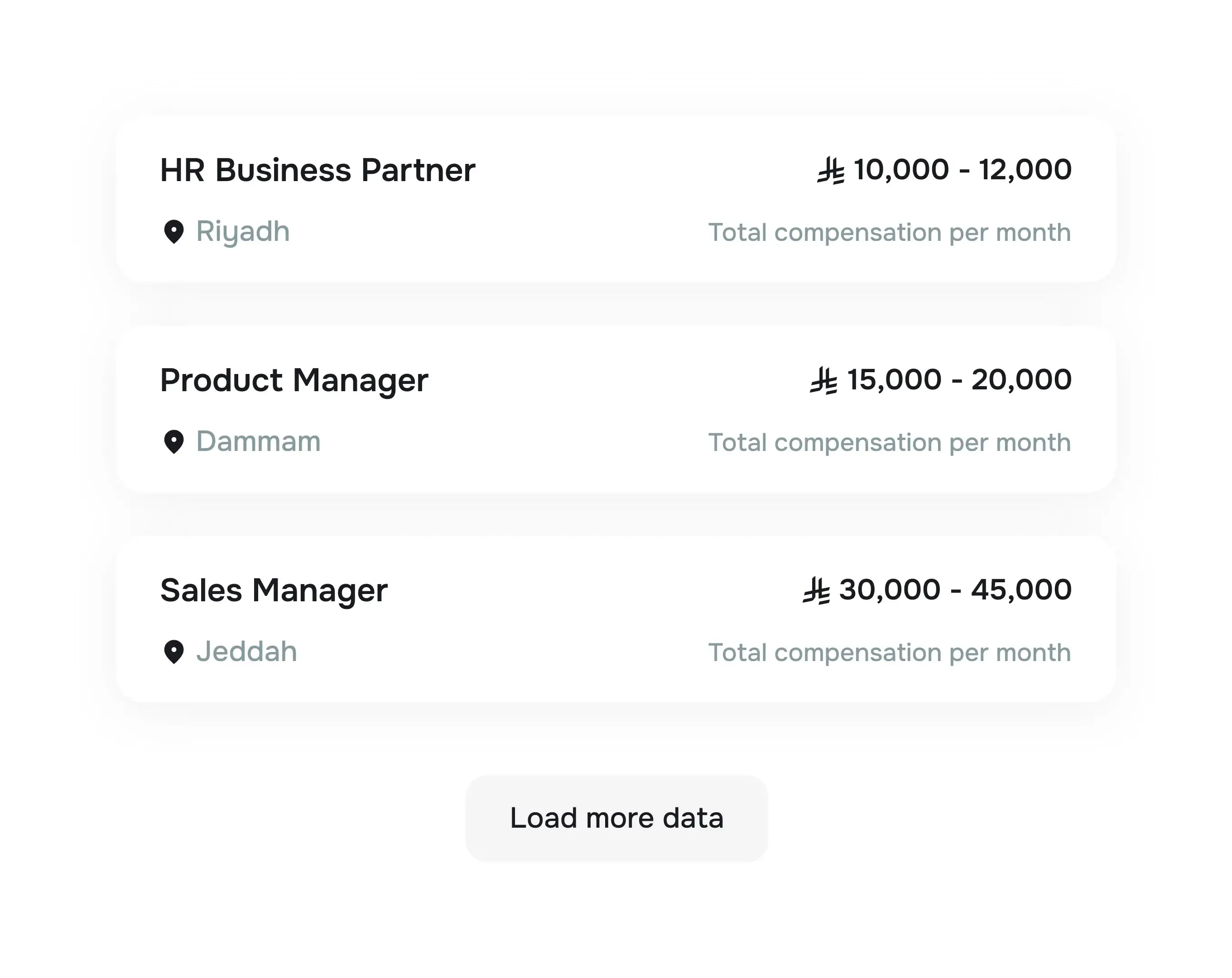 Get instant salary ranges