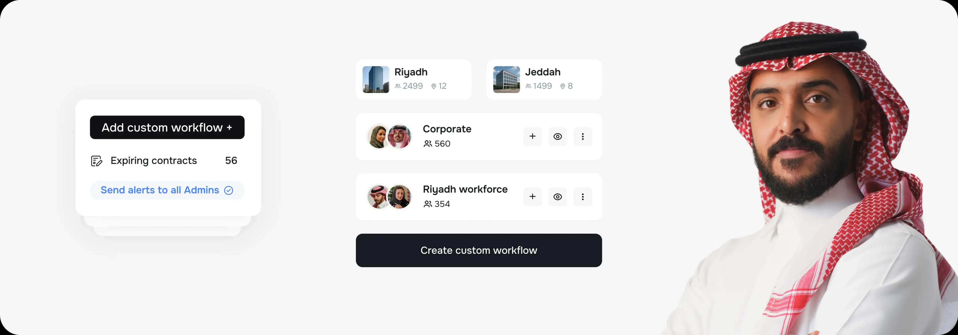 Centralize your HRIS and employee workflows