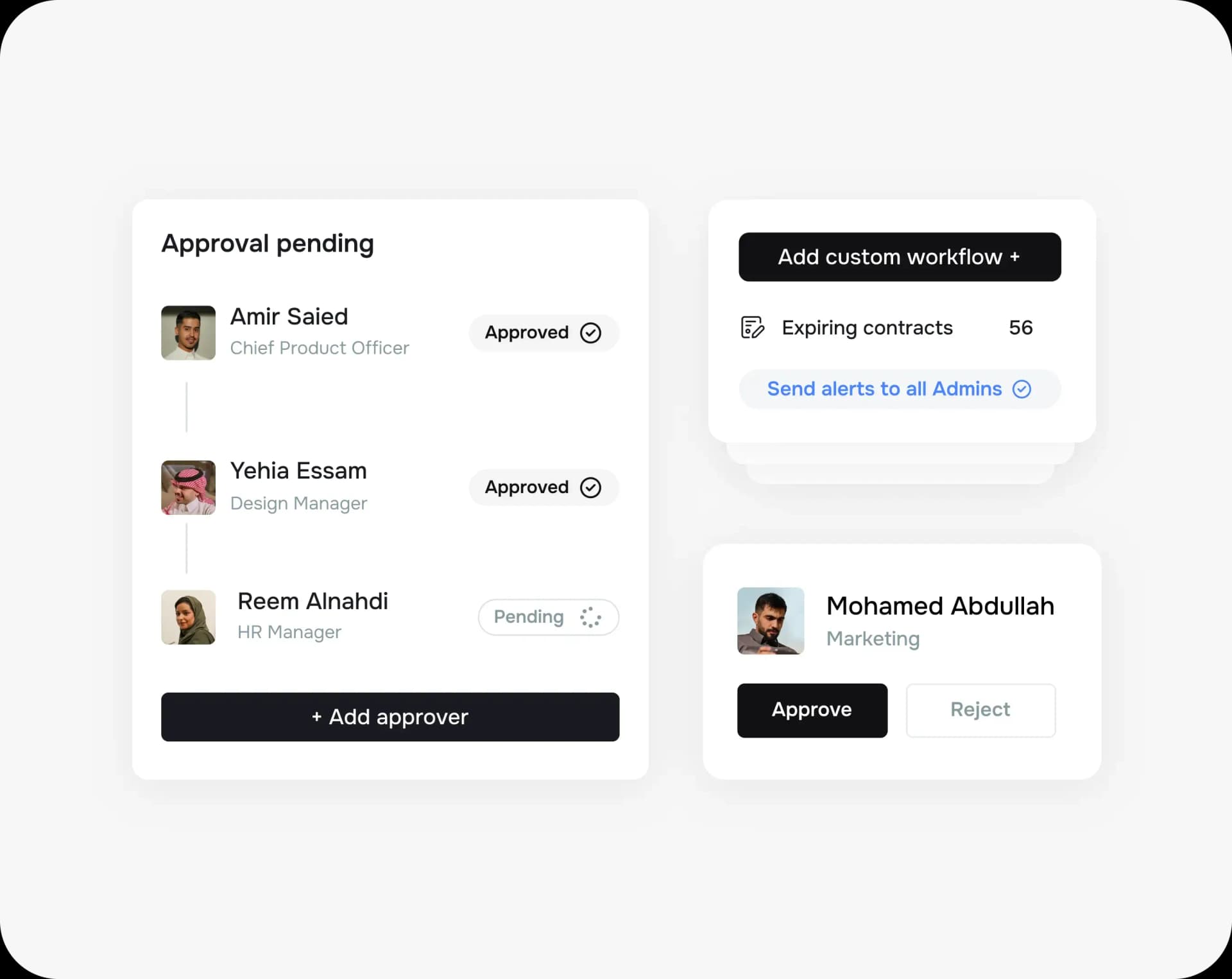 Faster HR approvals for smooth operations